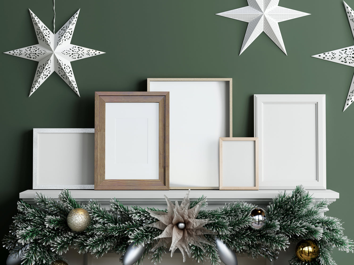 Christmas Frame Mockups