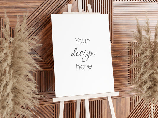 Easel Sign Mockup, Wedding Sign Mockup, Welcome Sign Mockup, Easel Mockup, Sign Mockup, Seating Chart Mockup, Baby Shower Mockup, PSD Mockup