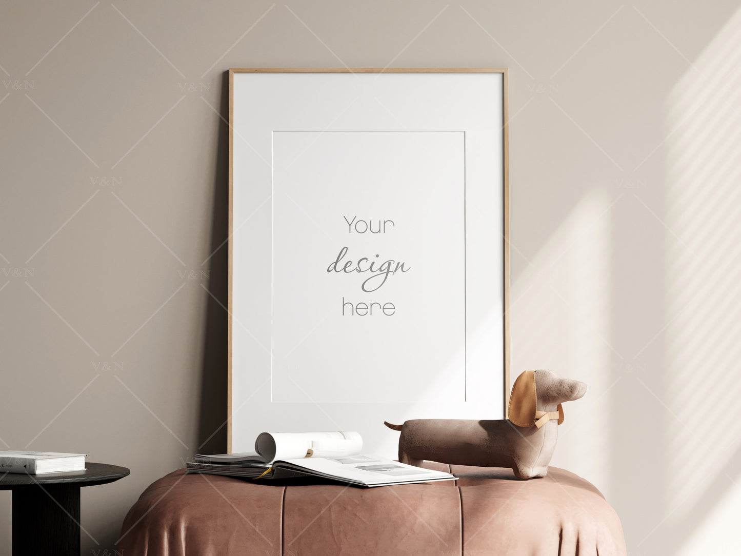 Close up Frame Mockup, Minimalist Vertical Frame Mockup, Poster Mockup, JPG PSD