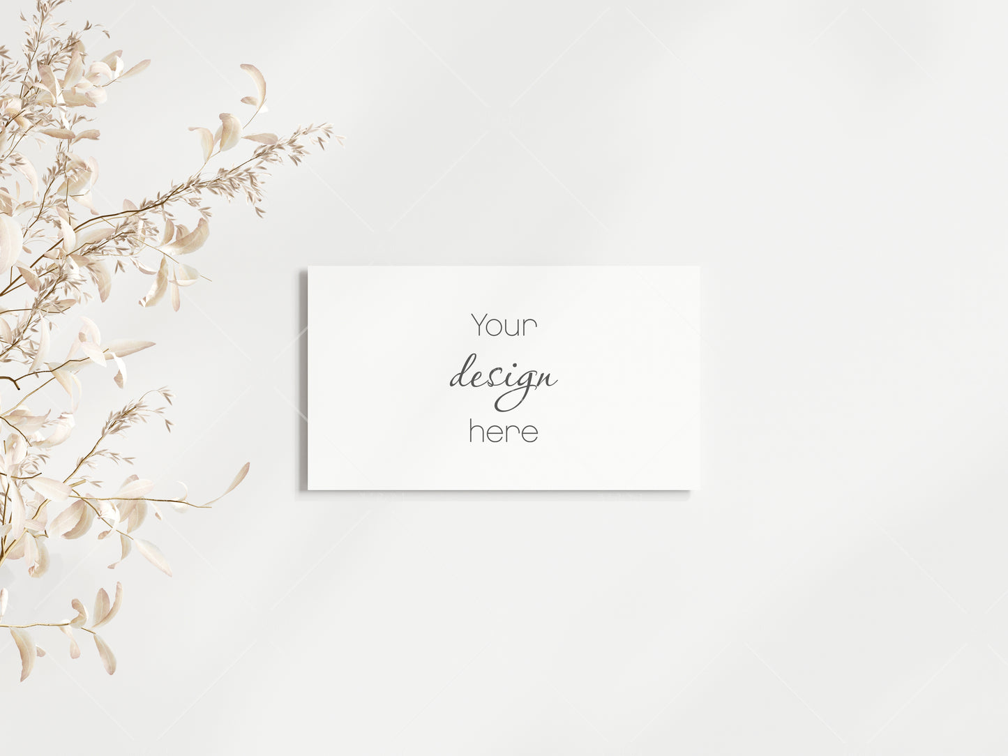 Business Card Mockup Boho, Place Card Mockup, Minimal Business Card Mockup, Wedding Stationery Mockup