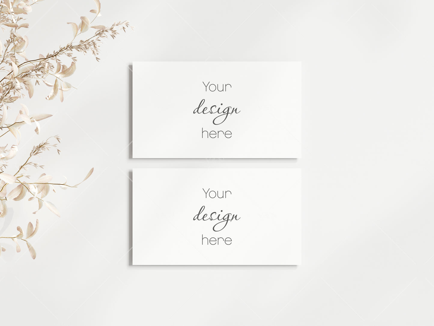 Business Card Mockup Boho, Place Card Mockup, Minimal Business Card Mockup, Wedding Stationery Mockup