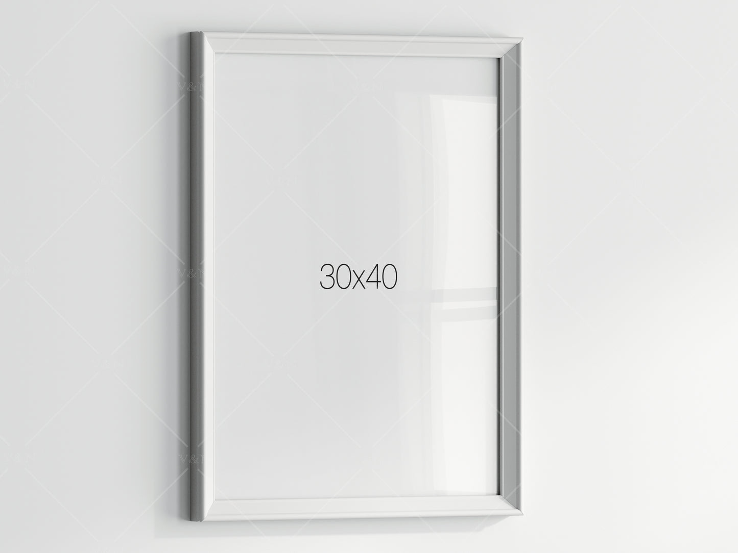 Minimalist Frame Mockup, Poster Mockup, Vertical Frame Mockup