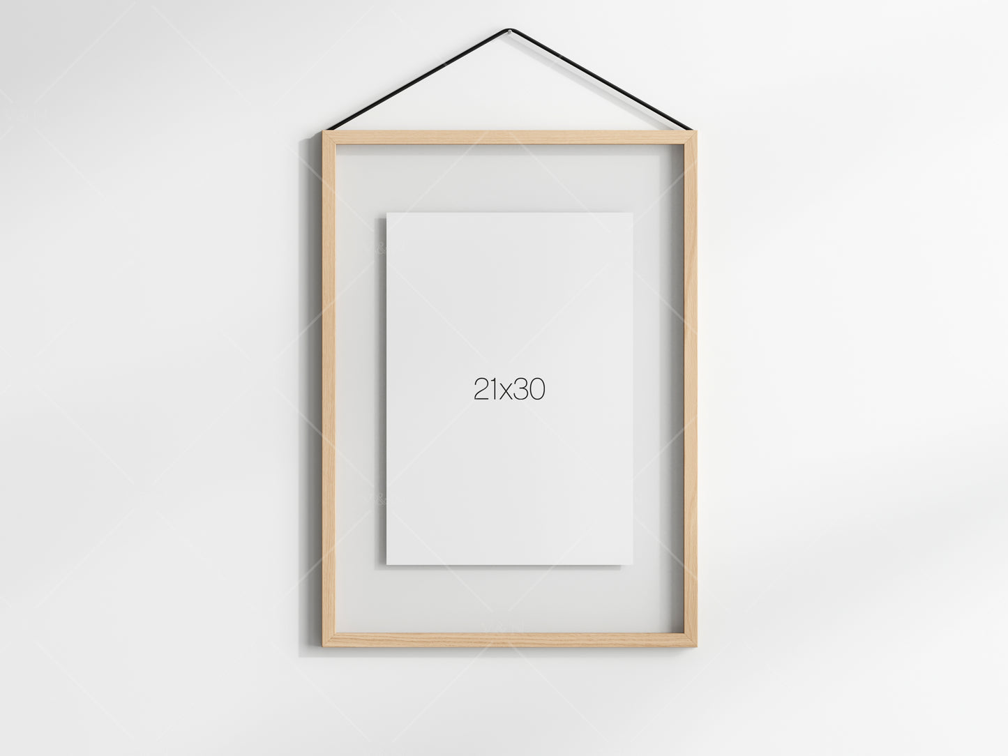 Minimalist Frame Mockup, Poster Mockup, Vertical Frame Mockup