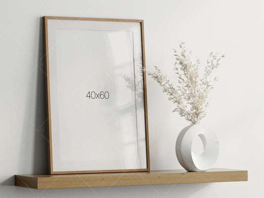 Frame Mockup, Poster Frame Mockup, Photo Frame Mockup, PSD JPG