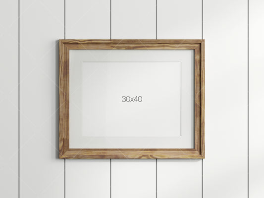 Farmhouse Frame Mockup, Poster Frame Mockup, Photo Frame Mockup, PSD JPG