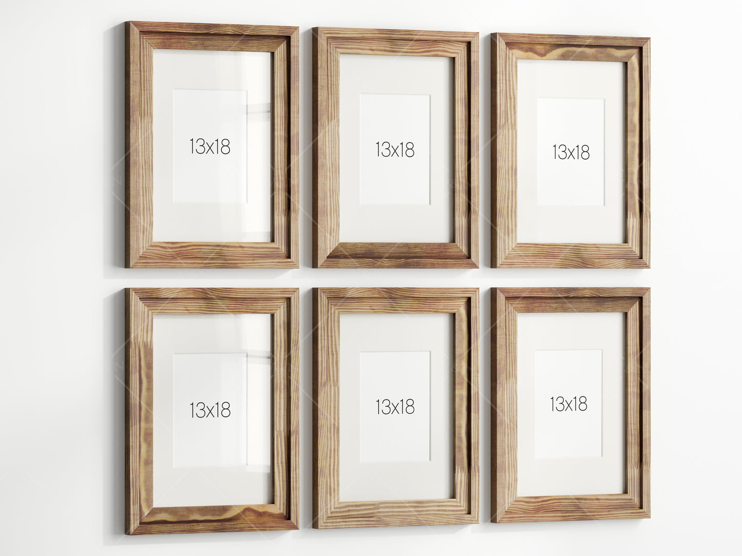 Gallery Wall Mockup, Mockup Frame in Farmhouse Interior, Frame Mockup, Poster Frame Mockup, Photo Frame Mockup, PSD JPG