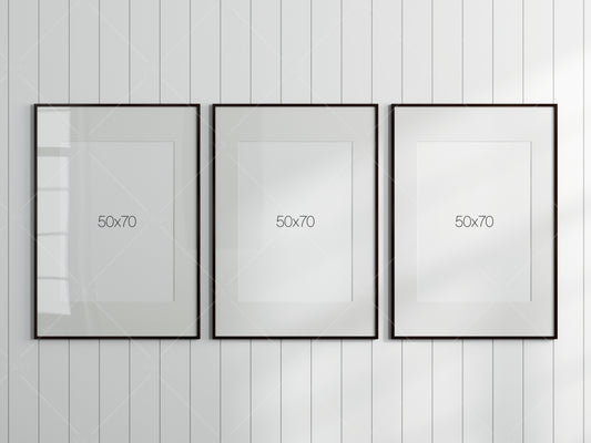 Gallery Wall Mockup, Frame Mockup, Poster Frame Mockup, Photo Frame Mockup, PSD JPG