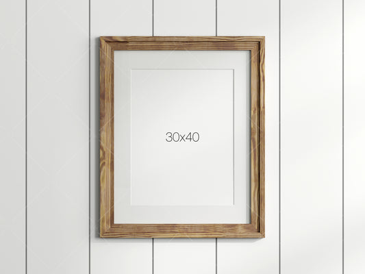 Farmhouse Frame Mockup, Poster Frame Mockup, Photo Frame Mockup, PSD JPG