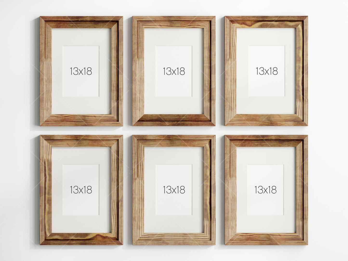 Gallery Wall Mockup, Mockup Frame in Farmhouse Interior, Frame Mockup, Poster Frame Mockup, Photo Frame Mockup, PSD JPG