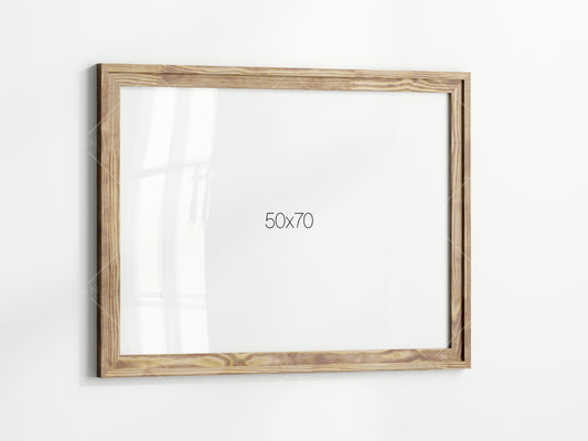 Farmhouse Horizontal Frame Mockup, Poster Frame Mockup, Photo Frame Mockup, PSD JPG