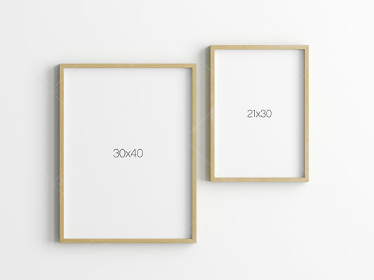 Gallery Wall Mockup, Frame Mockup, Poster Frame Mockup, Photo Frame Mockup, PSD JPG