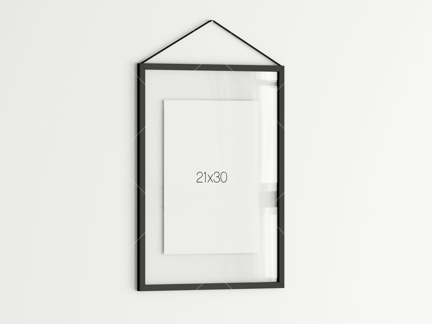 Minimalist Frame Mockup, Poster Mockup, Vertical Frame Mockup