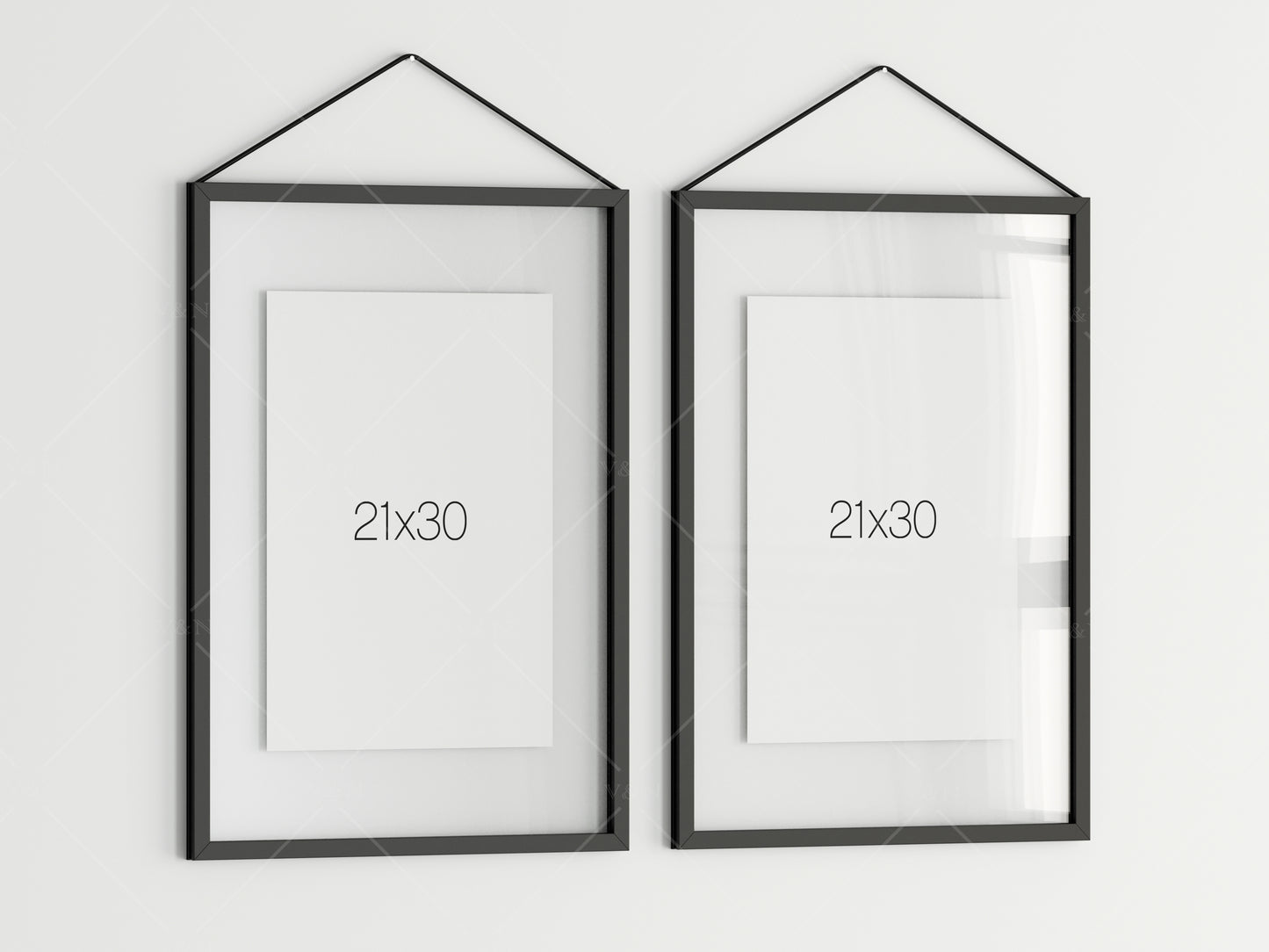 Minimalist Frame Mockup, Poster Mockup, Vertical Frame Mockup