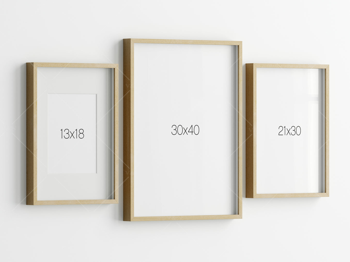 Gallery Wall Mockup, Frame Mockup, Poster Frame Mockup, Photo Frame Mockup, PSD JPG