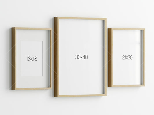 Gallery Wall Mockup, Frame Mockup, Poster Frame Mockup, Photo Frame Mockup, PSD JPG