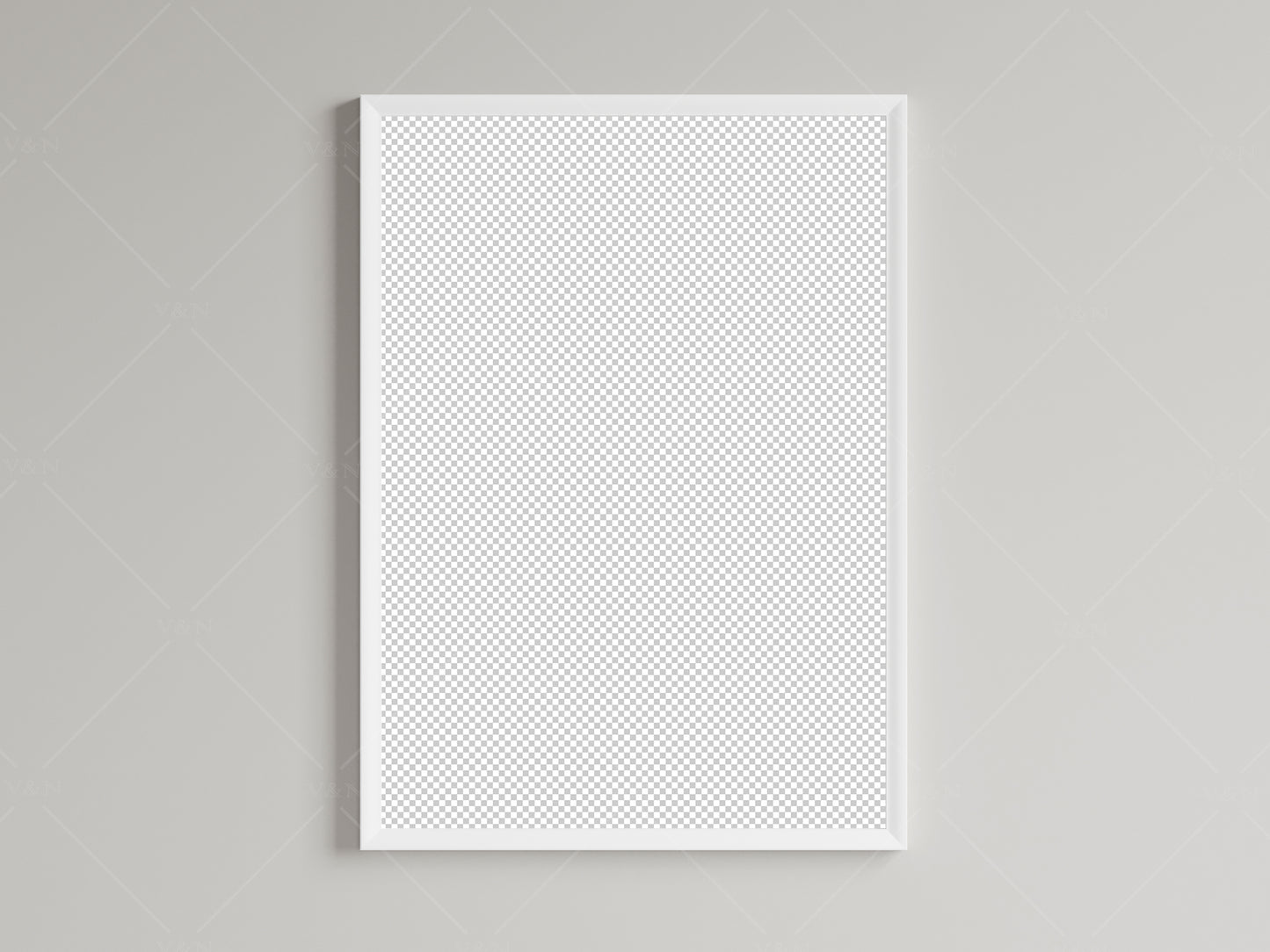 Minimalist Frame Mockup, Vertical Frame Mockup, Poster Mockup, JPG PNG PSD