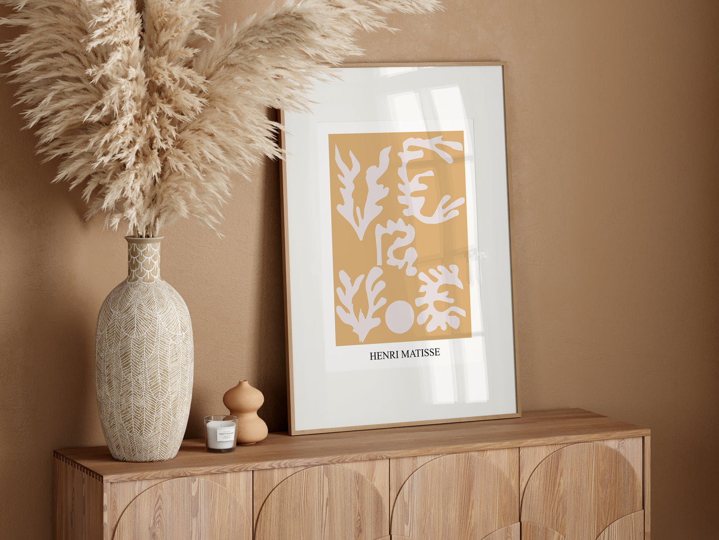 Poster Mockup, Frame Mockup in Cozy Living Room Interior, Interior Mockup