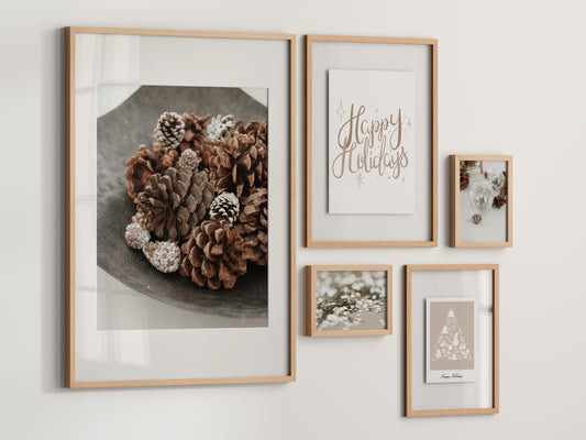 Gallery Wall Mockup, Frame Mockup, Poster Frame Mockup, Photo Frame Mockup, PSD JPG