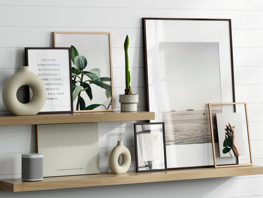 Gallery Wall Mockup, Frame Mockup, Poster Frame Mockup, Photo Frame Mockup, PSD JPG