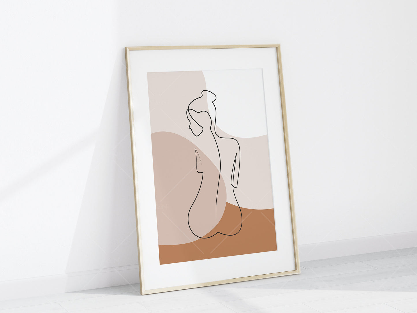 Minimalist Frame Mockup, Vertical Wooden Frame Mockup A1, Poster Mockup, Vertical Frame Mockup, Frame Mockup for Print, Frame Mockup for Art