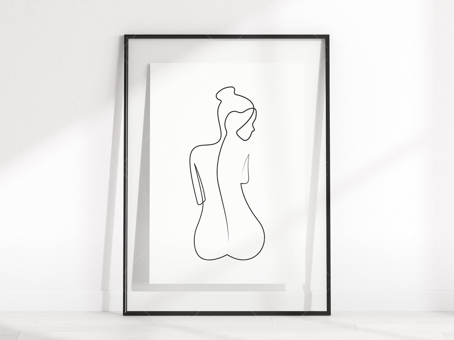 Minimalist Frame Mockup, Vertical Black Frame Mockup A1, Poster Mockup, Vertical Frame Mockup, Frame Mockup for Print, Frame Mockup for Art