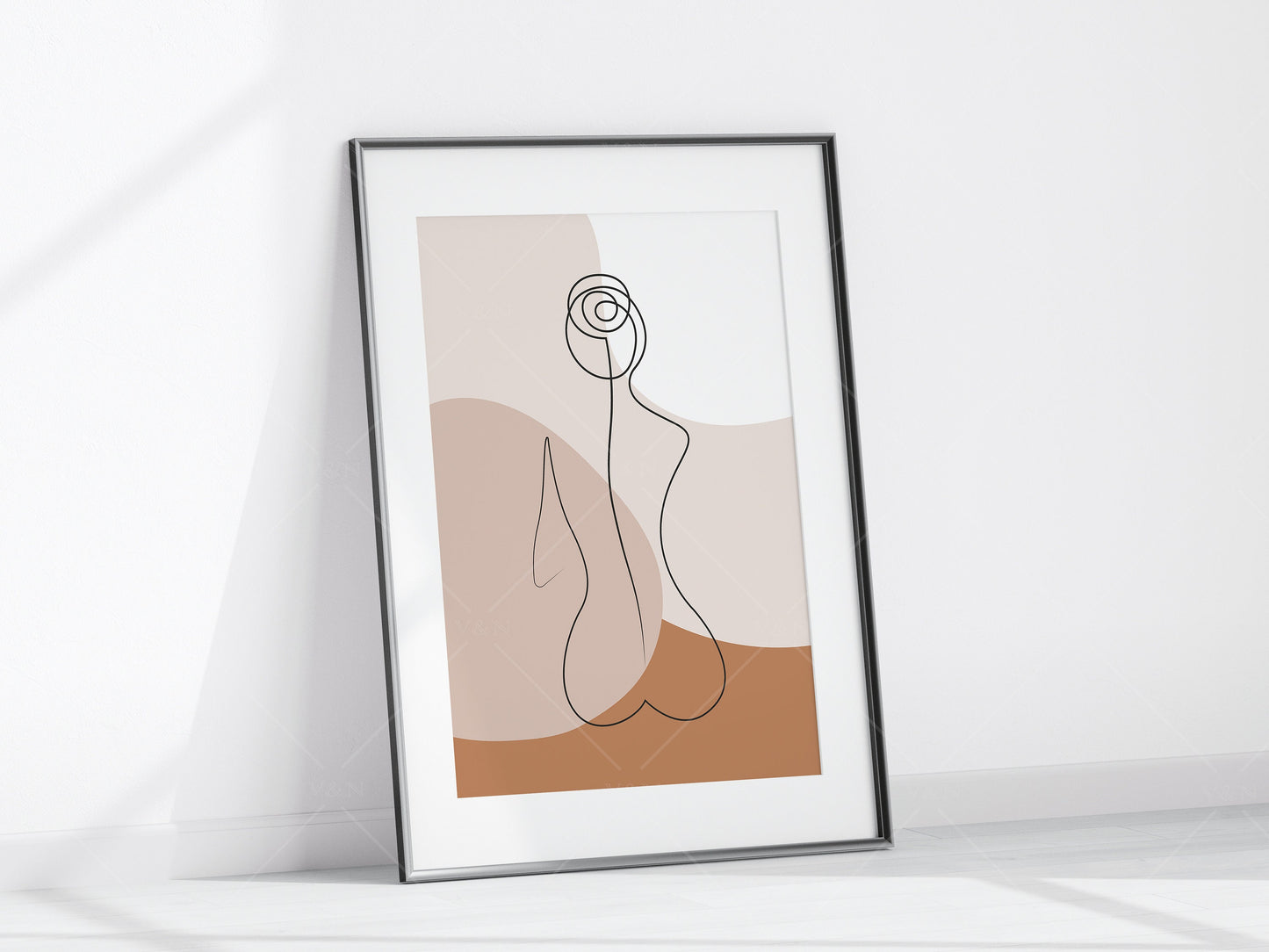 Minimalist Frame Mockup, Vertical Black Frame Mockup A1, Poster Mockup, Vertical Frame Mockup, Frame Mockup for Print, Frame Mockup for Art