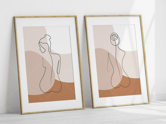 2 Minimalist Frames Mockup, Two Vertical Wooden Frames Mockup A1, Poster Mockup, Vertical Frames Mockup, Frame Mockup for Print