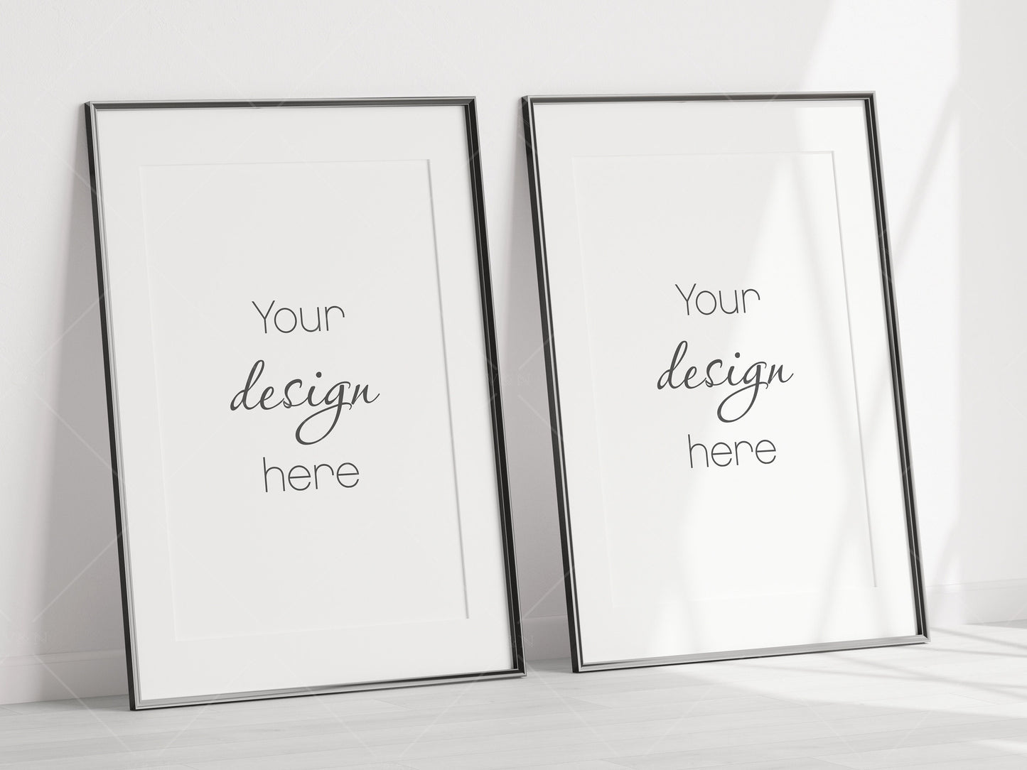 Black Frame Mockup Bundle Set, PSD Mockup Bundle Set, Poster Mockup, Interior Frame Mockup Bundle Set, Minimalist Black Frame Mockup Bundle