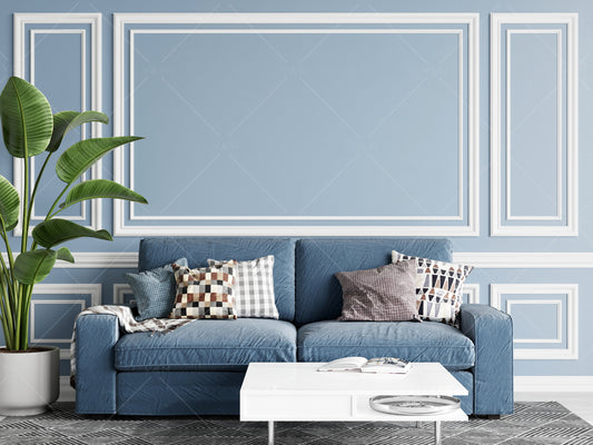 Blank Wall Mockup, Empty Wall Mockup, Modern Interior Wall Mockup, Living Room Wall Mockup, Wall Mockup