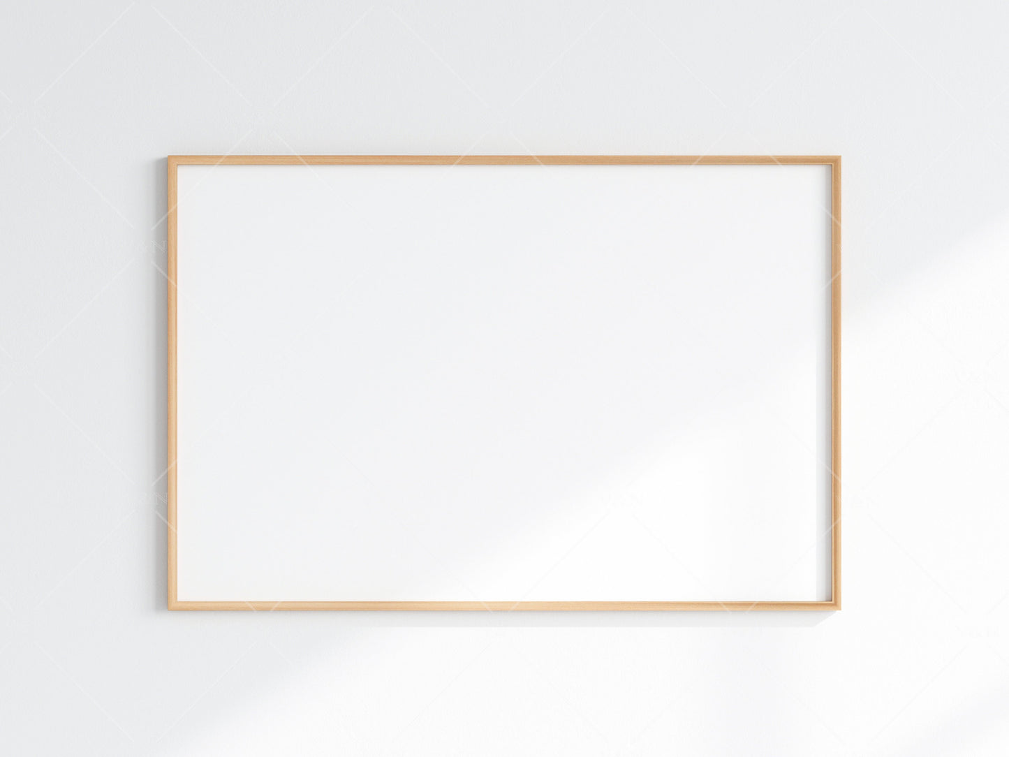 Minimalist Frame Mockup, Landscape Wooden Frame Mockup 3*2, Horizontal Frame Mockup 3*2, Frame Mockup for Print, Frame Mockup for Art