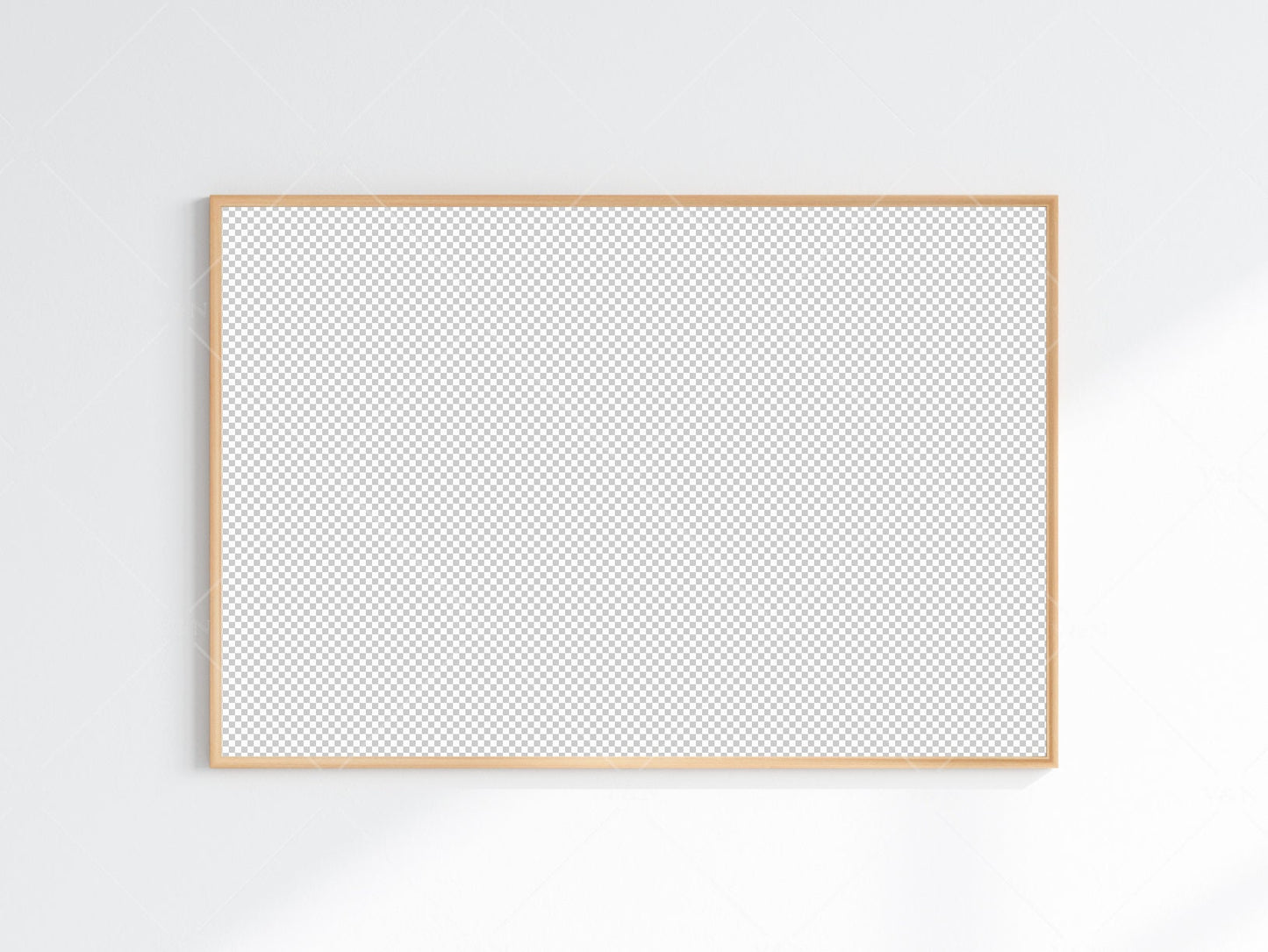 Minimalist Frame Mockup, Landscape Wooden Frame Mockup 3*2, Horizontal Frame Mockup 3*2, Frame Mockup for Print, Frame Mockup for Art