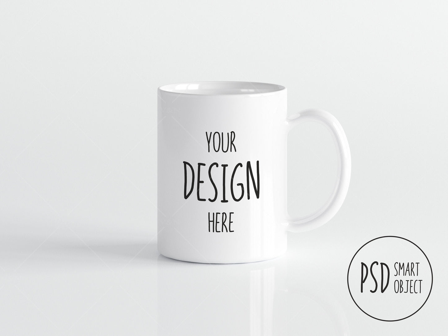 Mug Mockup, Cup Mockup, White Mug Mockup, Coffee Cup Mockup, PSD JPG, Cup Mockup in Photoshop Smart Object, Mug Mockup Front