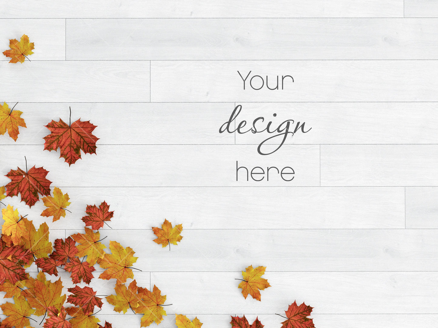 Halloween Background, Fall Mockup, Fall Wood Digital Backdrop Scene, Autumn Gray Wood Texture Mockup Flat Lay