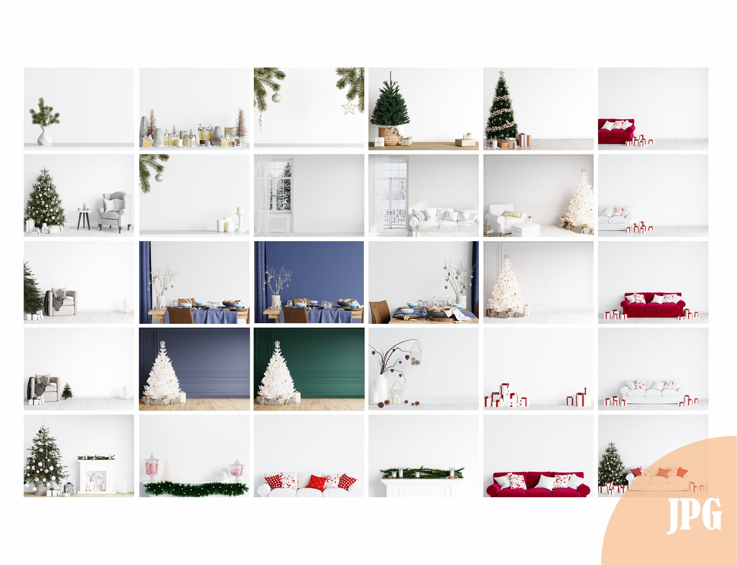 Christmas Mockup Bundle Set, Christmas Interior Frames, Ampty Wall, Mug Mockup, Christmas Card, Invitation Mockup, Greeting Card Mockups