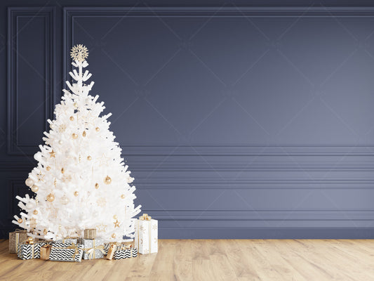 Empty Wall Mockup, Christmas Interior Mockup, Blank Wall Mockup, Living Room Wall Mockup, Wall Mockup