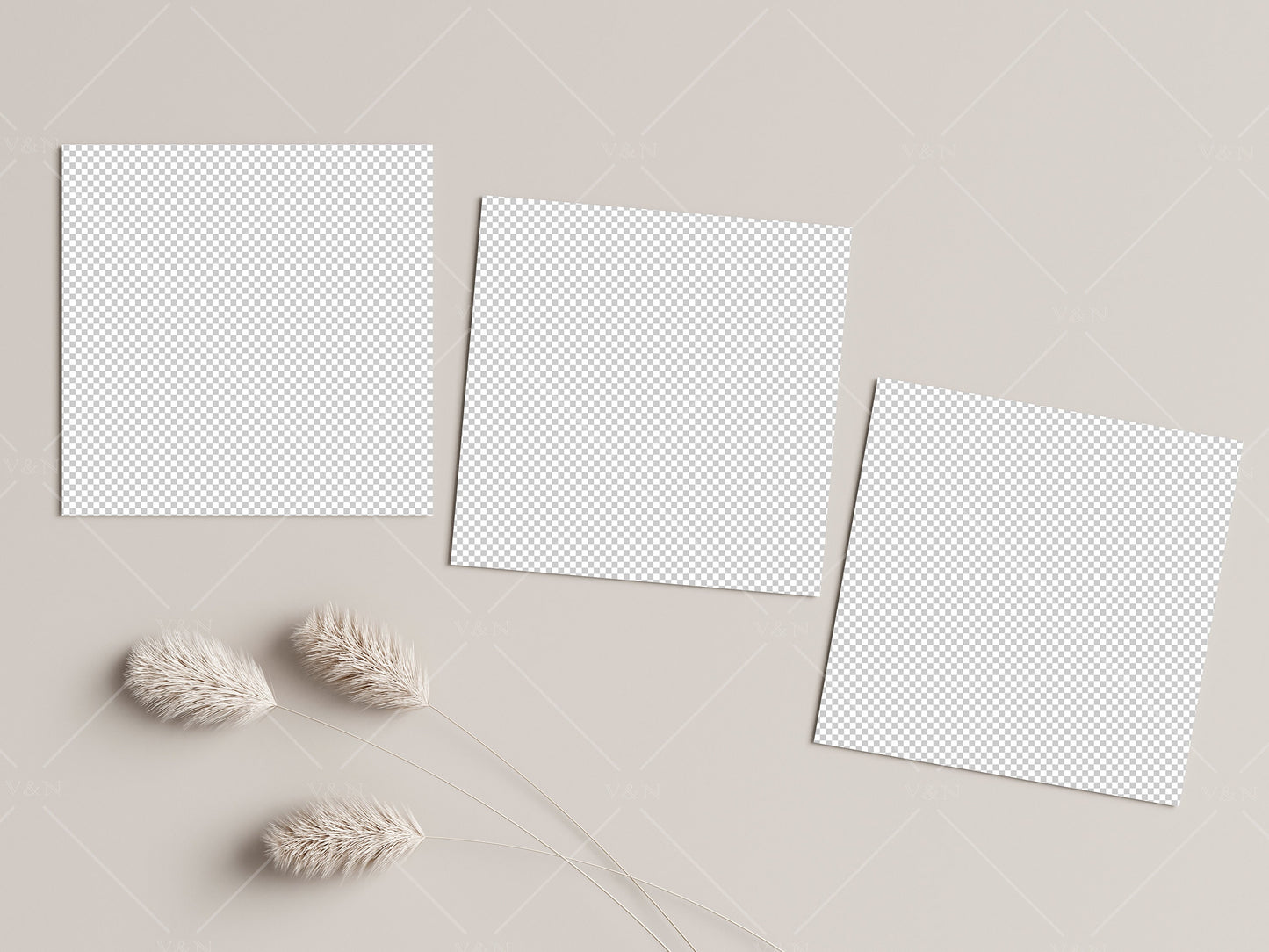 Square Card Mockup, Invitation Mockup, Greeting Card Mockup