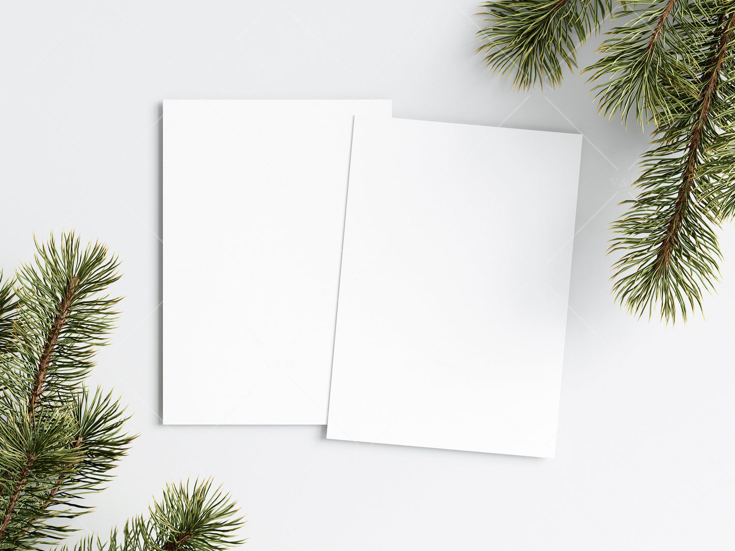 Christmas Card Mockup 5x7, Mockup Christmas Card, Invitation Mockup, Greeting Card Mockup