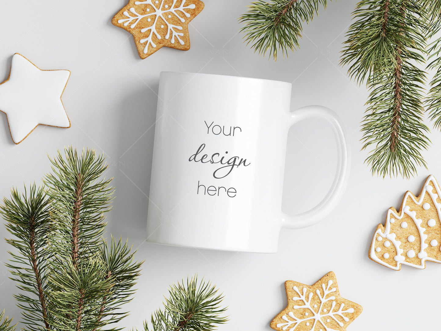 Christmas Mug Mockup JPG, Christmas Cup Mockup, White Mug Mockup, Coffee Cup Mockup, Cup Mockup, Mug Mockup Front