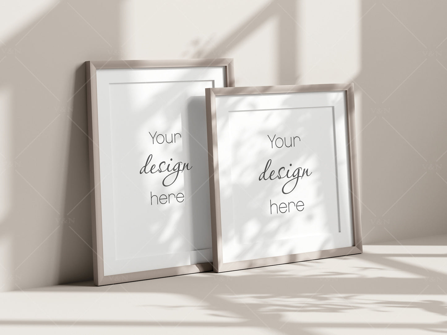 Boho Frame Mockup, Poster Mockup, Frame Mockup for Print, Frame Mockup for Art