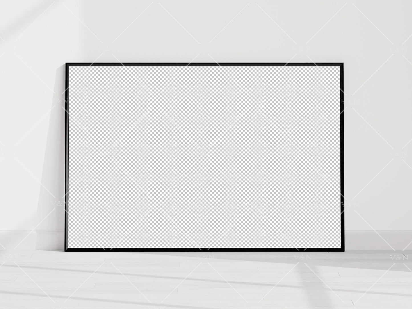 Minimalist Frame Mockup, Landscape Black Frame Mockup 3*2, Horizontal Frame Mockup 3*2, Frame Mockup for Print, Frame Mockup for Art