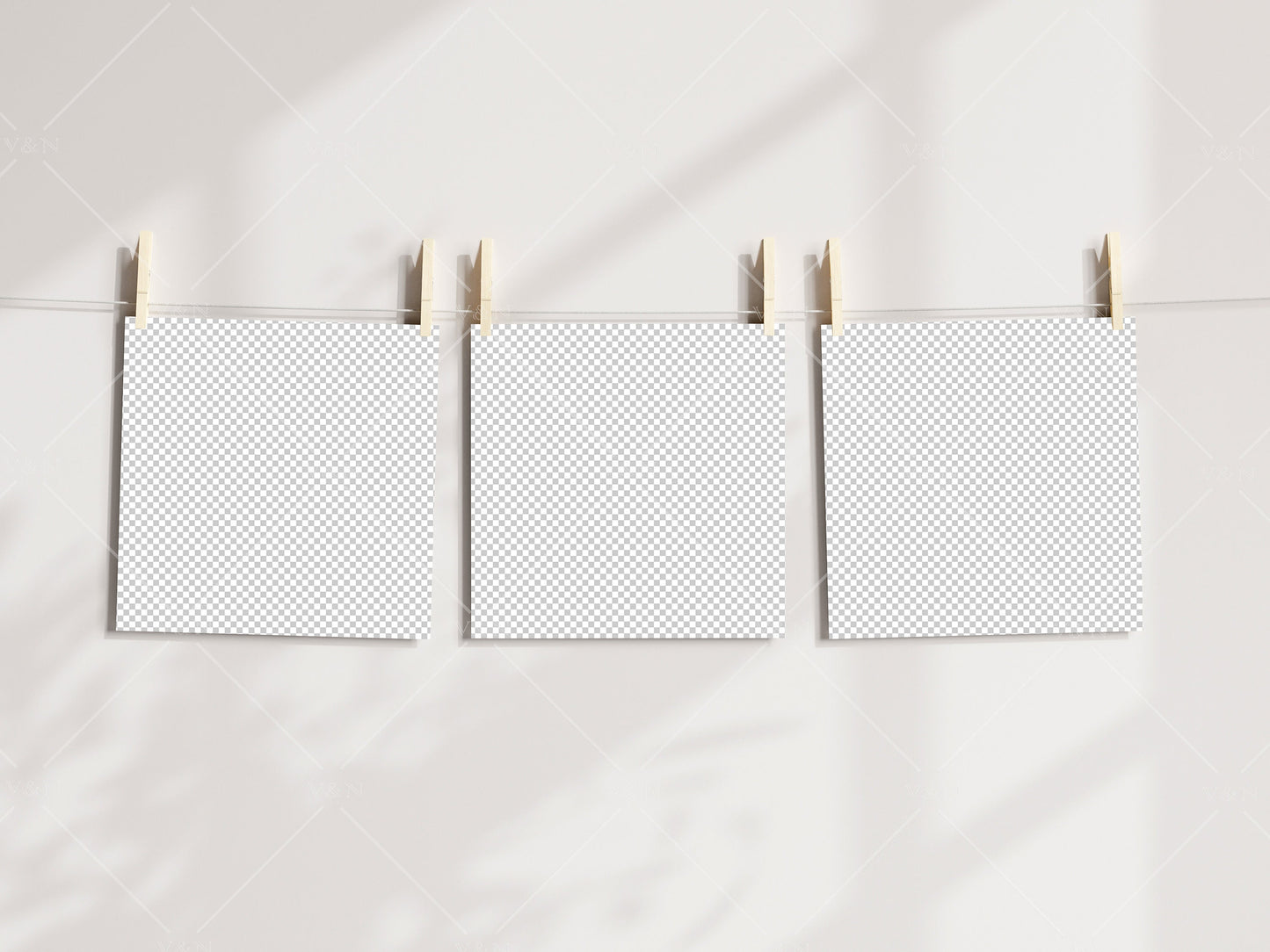 Square Papers Mockup, Poster Mockup, Mockup Print, Pegs and Paper, Art Print Mockup, Minimalist Mockup, Boho Mockup, PSD JPG PNG