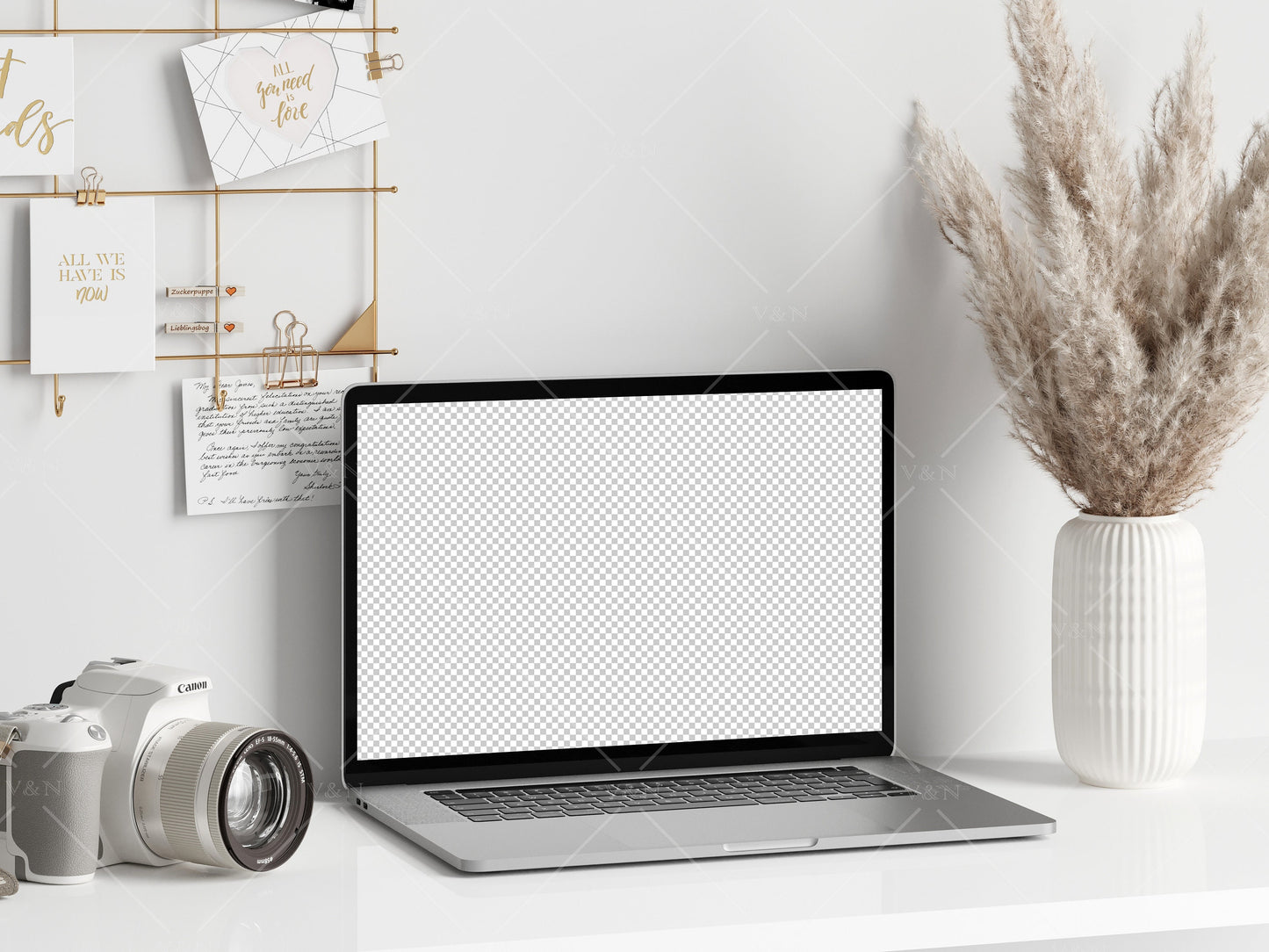 Workspace Mockup, Laptop Mockup, Minimalist Interior Device Mockup, Сomputer Mockup, PSD JPG PNG