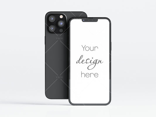 Phone Mockup, JPG PNG PSD, Minimalist Device Mockup, Phone Template