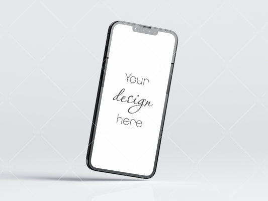 Phone Mockup, JPG PNG PSD, Minimalist Device Mockup, Phone Template