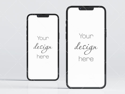 Phone Mockup, JPG PNG PSD, Minimalist Device Mockup, Phone Template