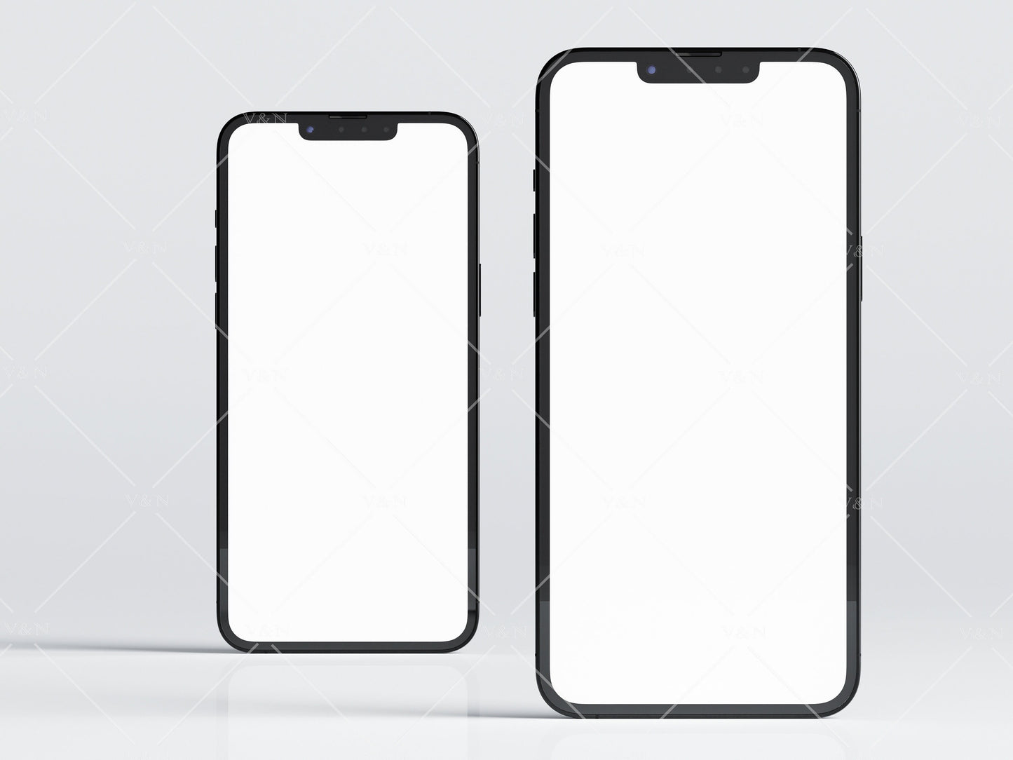 Phone Mockup, JPG PNG PSD, Minimalist Device Mockup, Phone Template