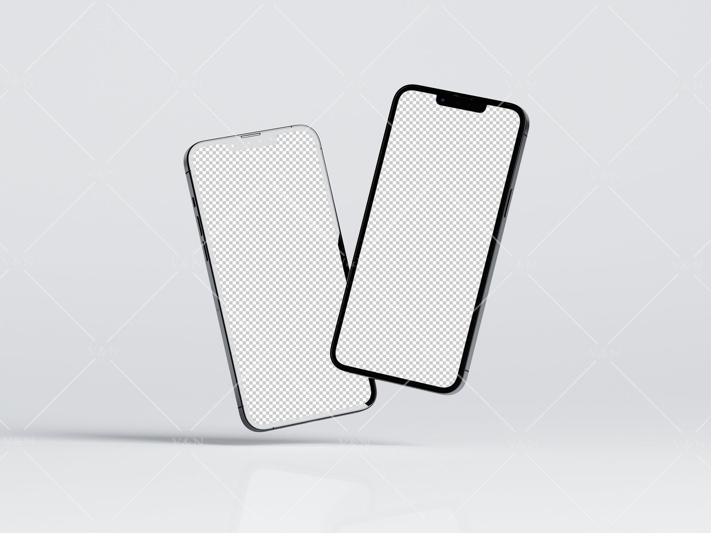 Phone Mockup, JPG PNG PSD, Minimalist Device Mockup, Phone Template