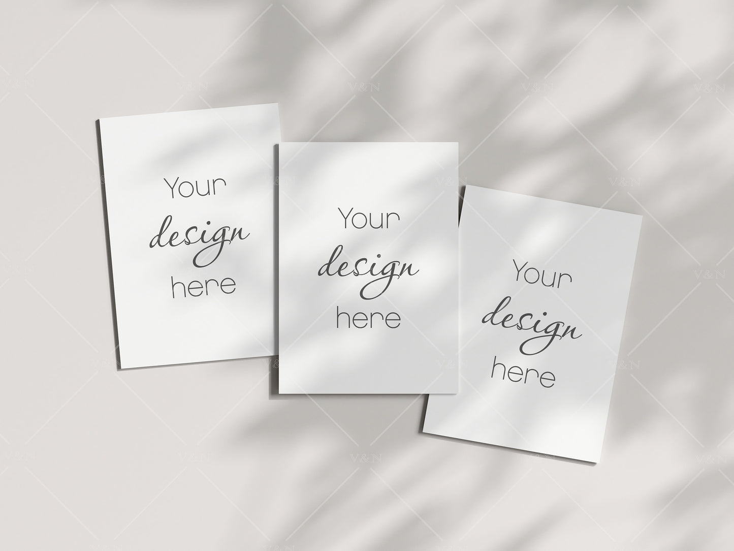 Card Mockup 5x7, Boho Invitation Mockup, Greeting Card Mockup