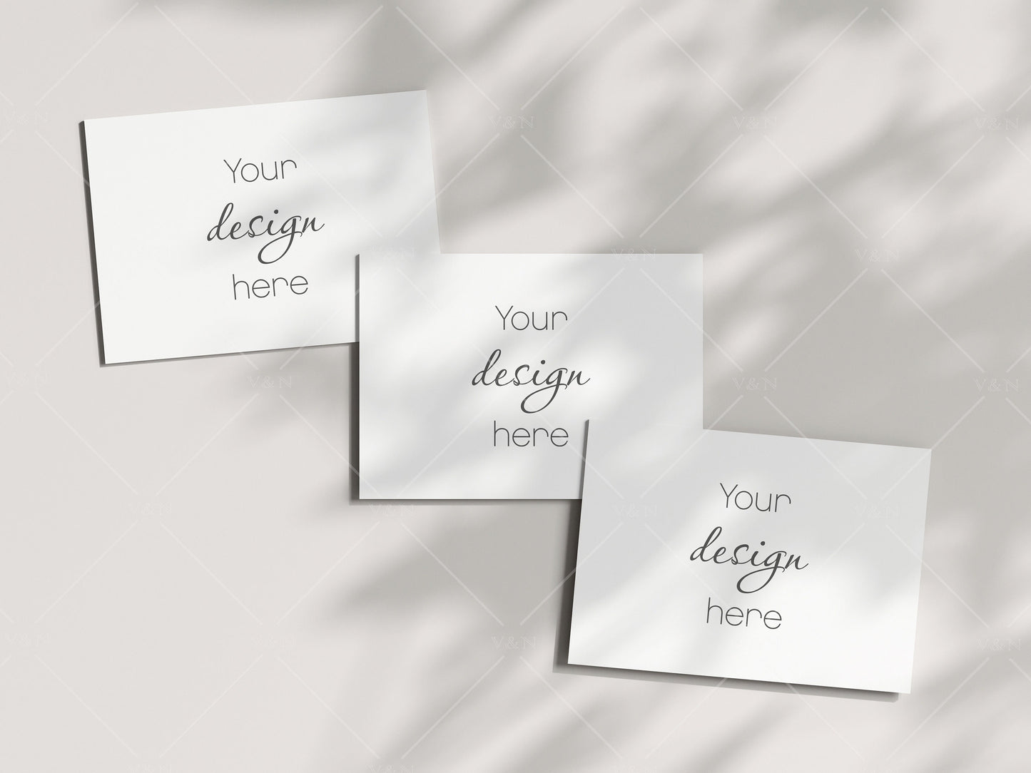 Card Mockup 5x7, Boho Invitation Mockup, Greeting Card Mockup