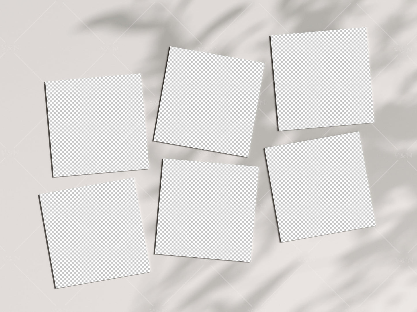 6 Cards Mockup 5x7, Invitation Mockup, Card Mockup Boho